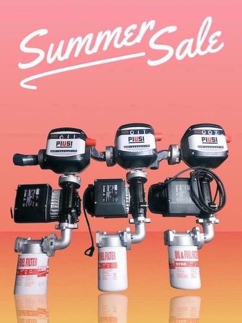 Електронасоси для дизельного пального від італійського бренду PIUSI