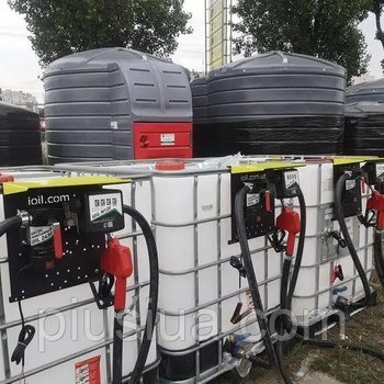 Мобільна міні АЗС Єврокуб 1000 л для дизеля