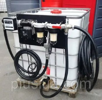Міні АЗС 1000 л з насосом Piiusi для дизеля